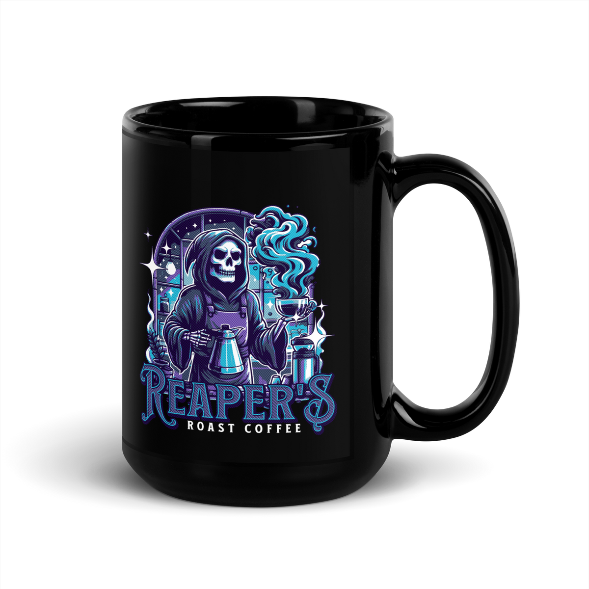 Reaper's Roast Black Mug