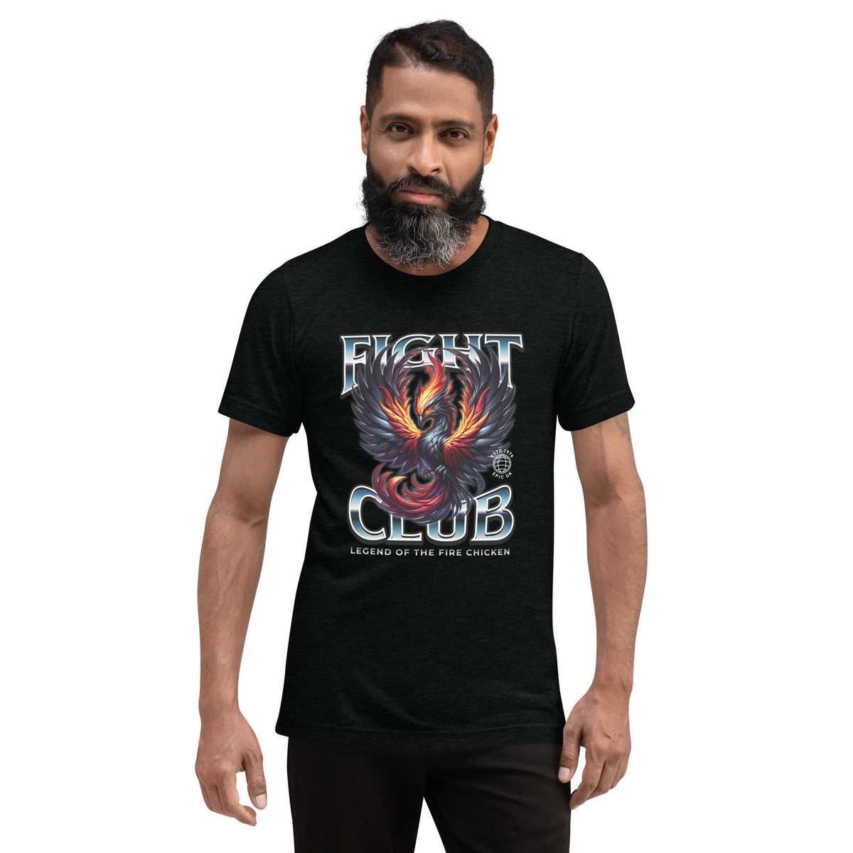 FIGHT CLUB (legend of the fire chicken) SS Tee