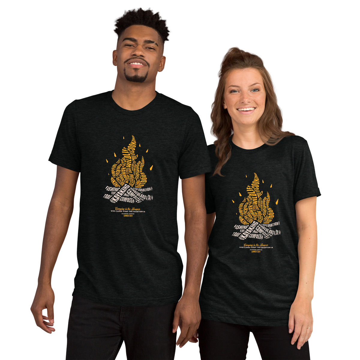 TYPOGRAPHIC BONFIRE SS TEE