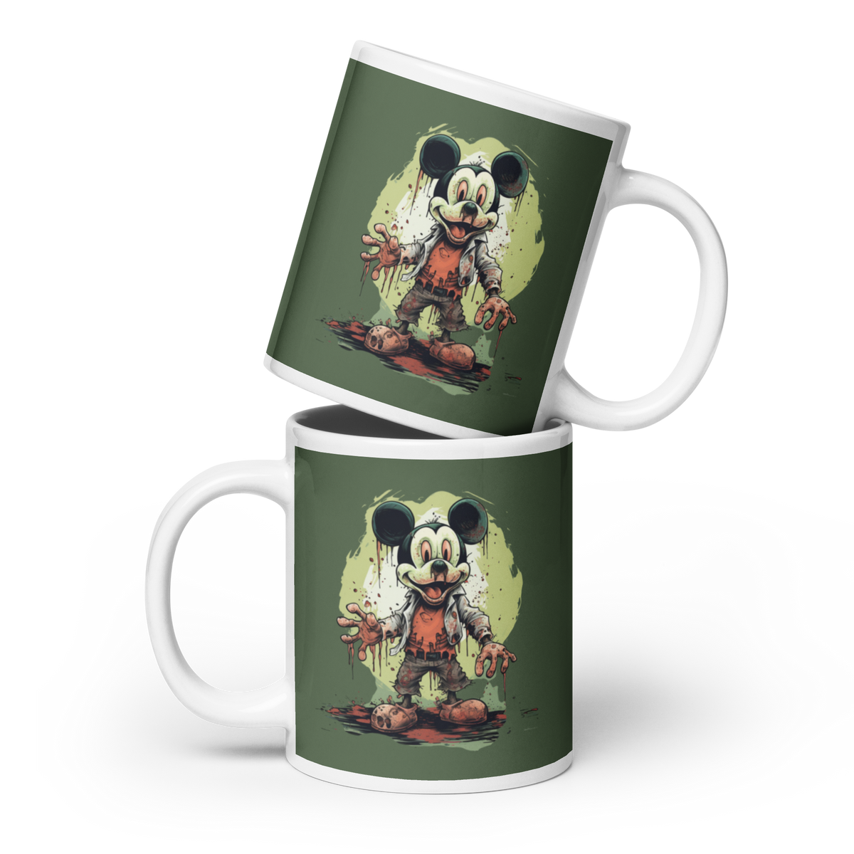 Zombie Mickey mug