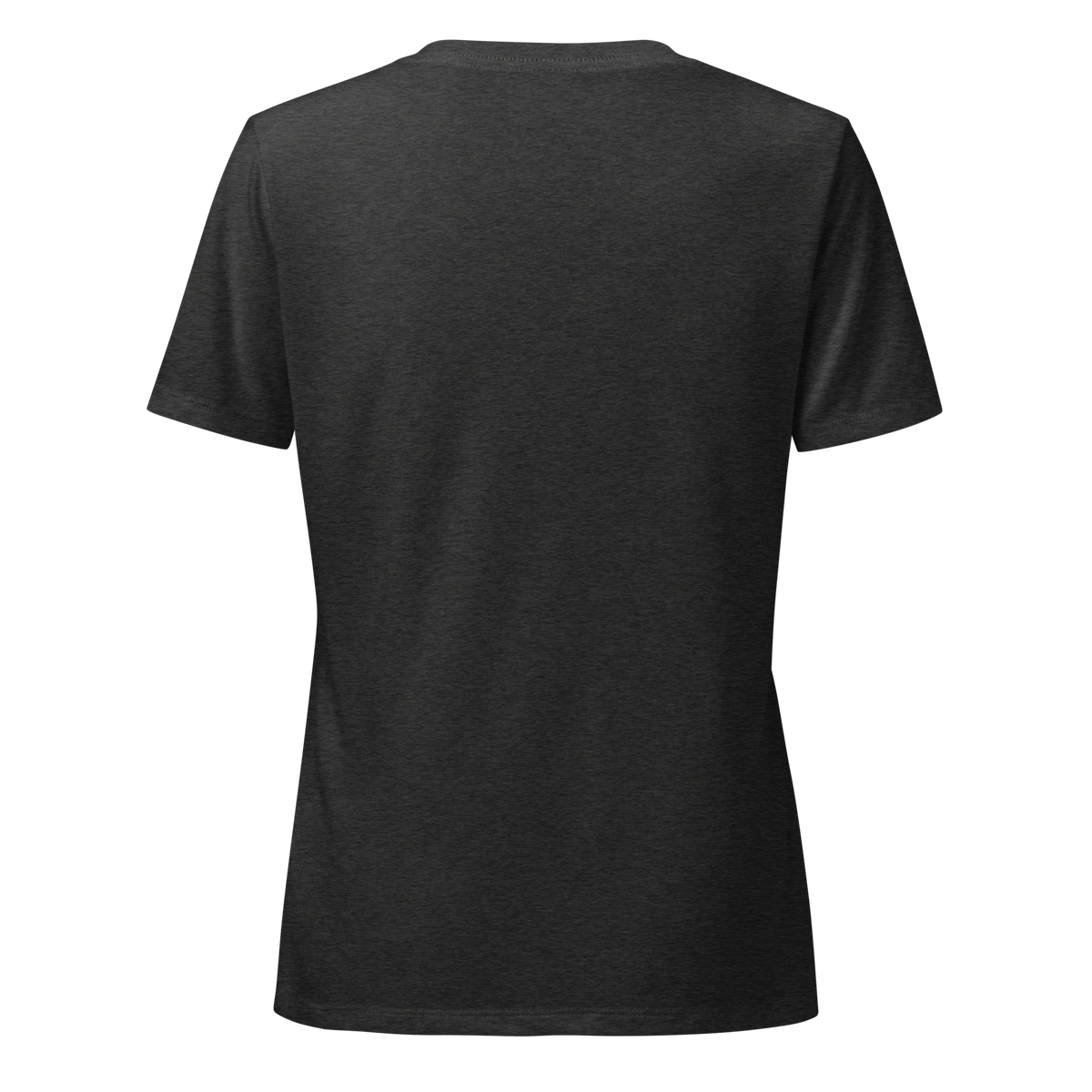 Women’s relaxed v-neck Tee - Route 91 Badge all white