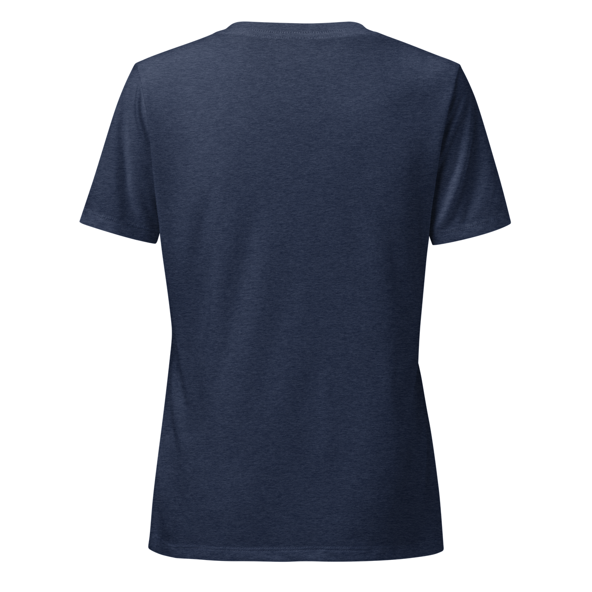Women’s relaxed v-neck Tee - Route 91 Badge all white