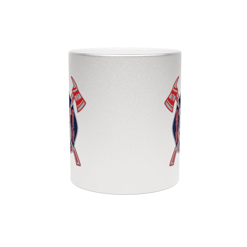 Station 57 Silver Metallic Mug