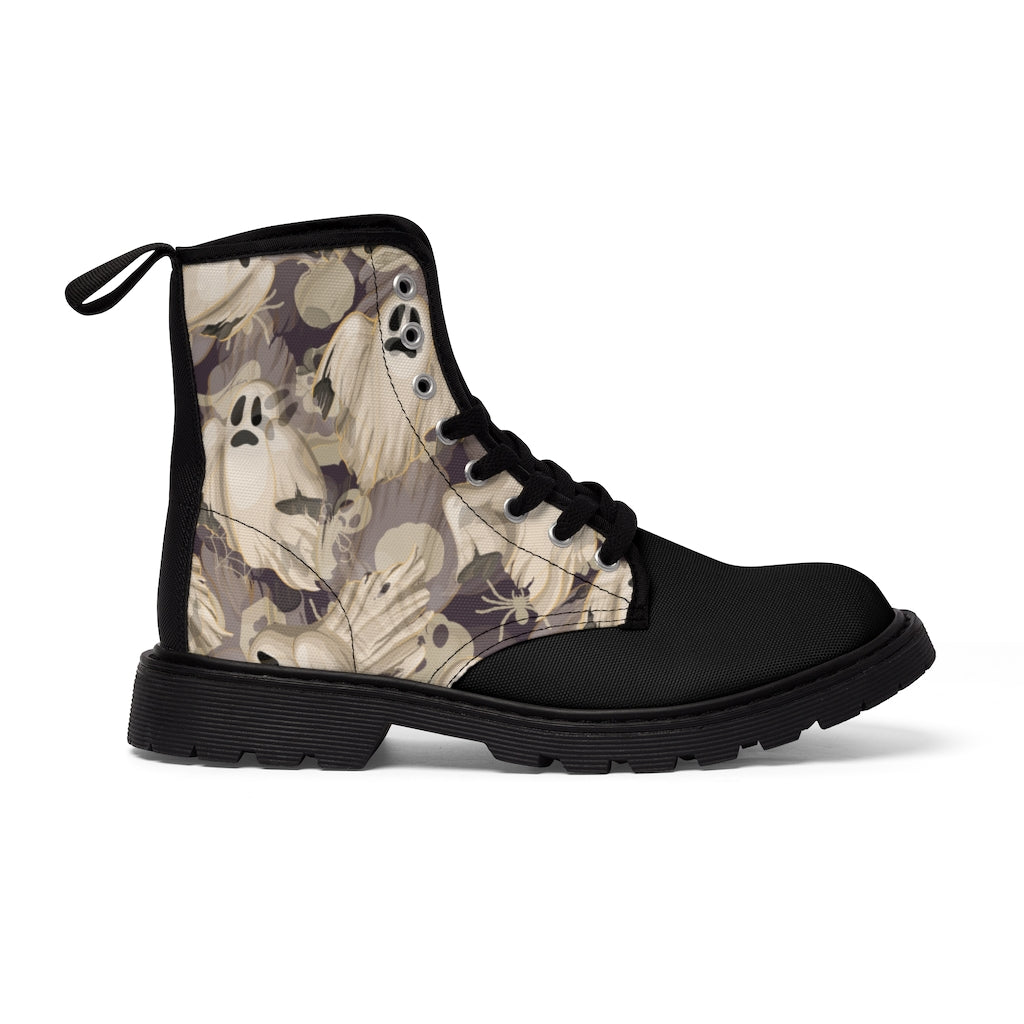 Ghostly Women's Canvas Boots