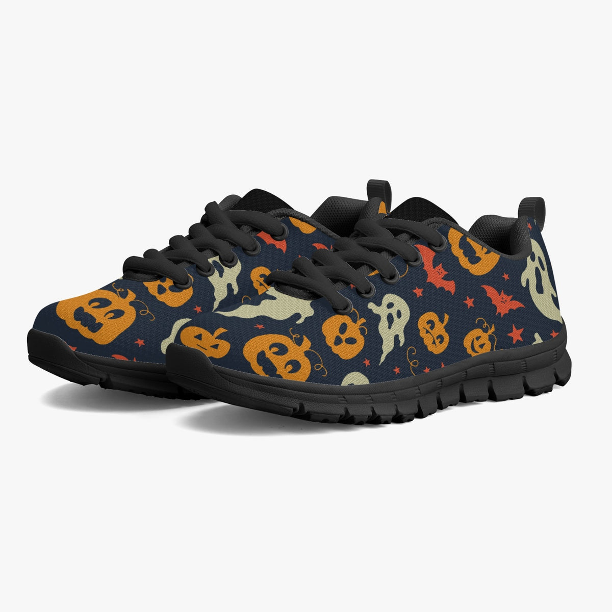 Kids' Lightweight Mesh Sneakers - Halloween Mashup