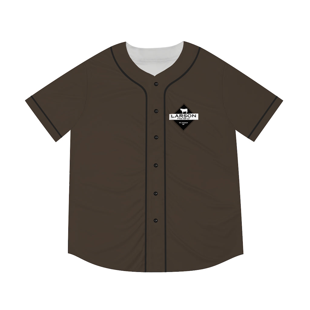 Larson Beef Men's Baseball Jersey (AOP)