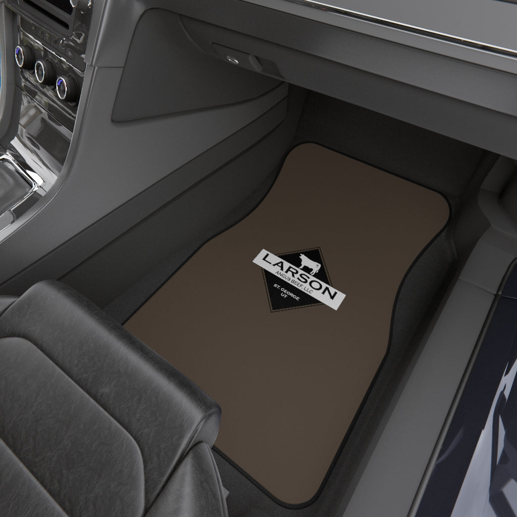 Larson Beef Logo: Car Mats (Set of 4)