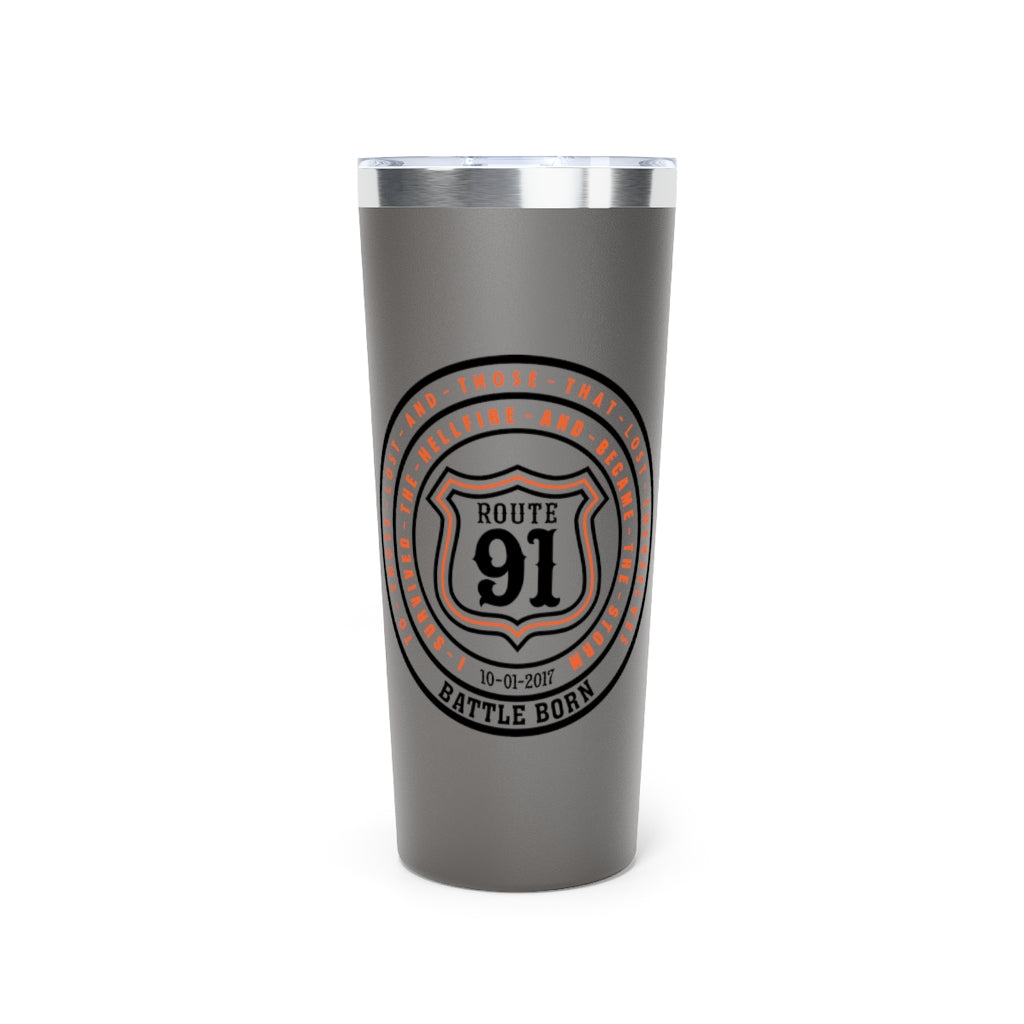 Route 91 Copper Vacuum Insulated Tumbler, 22oz