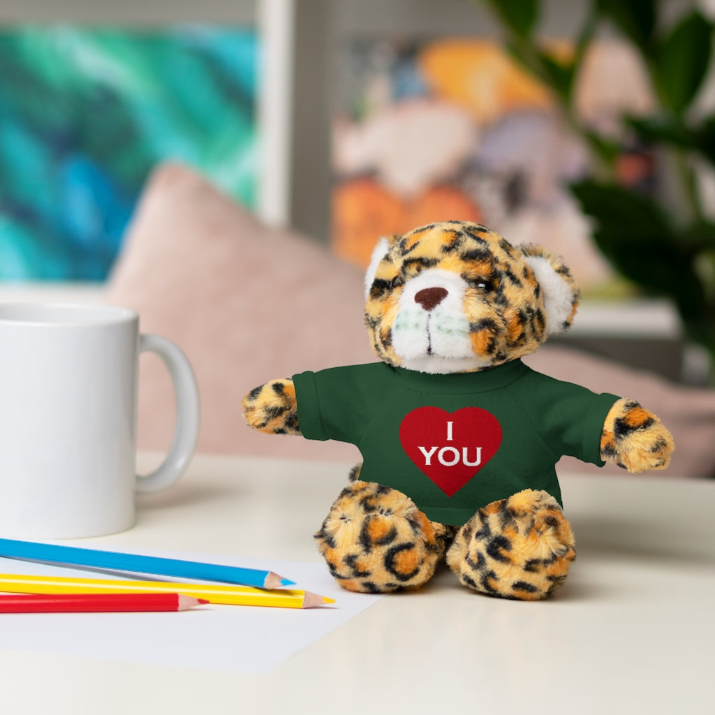 Stuffed Animals with I <3 You Tee
