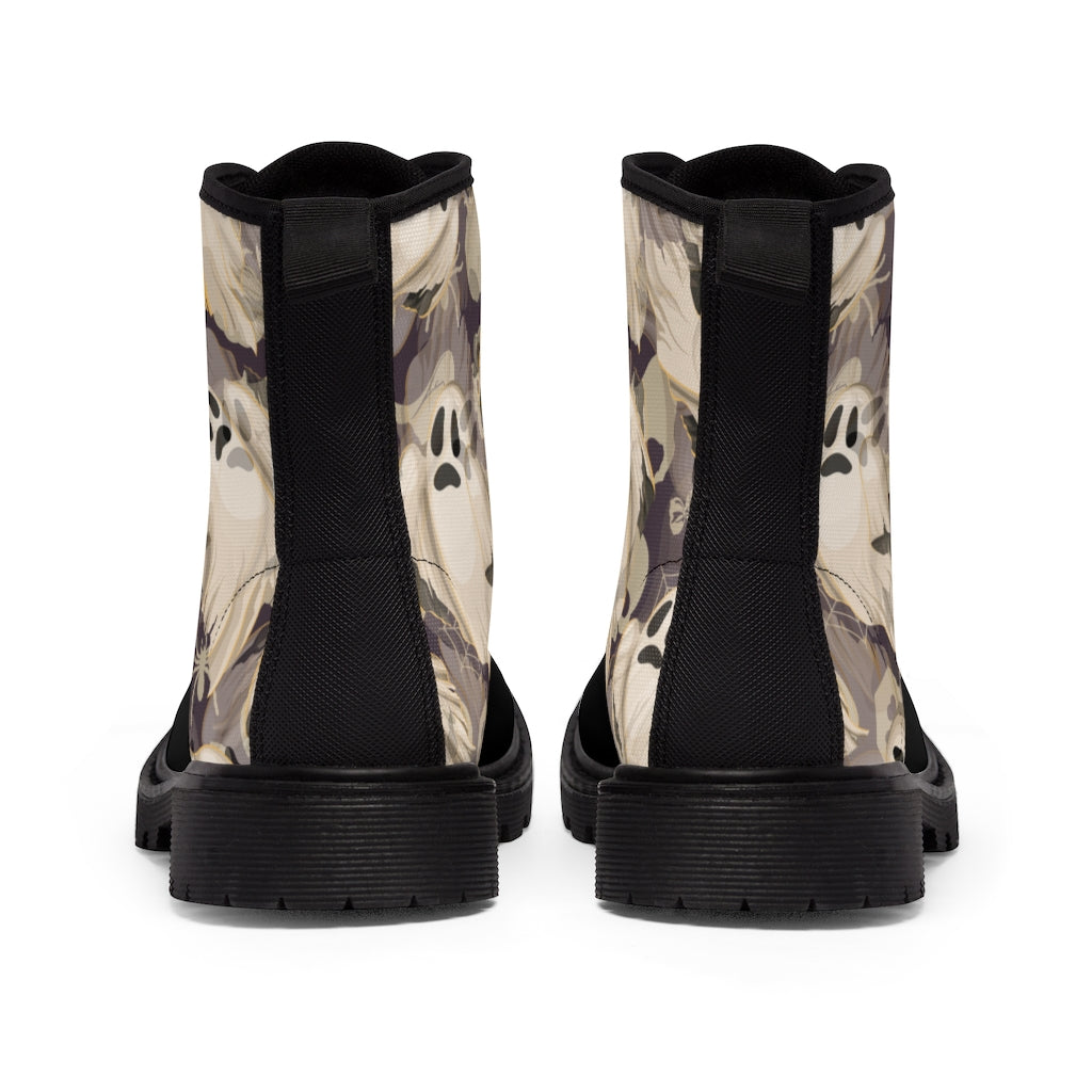 Ghostly Women's Canvas Boots