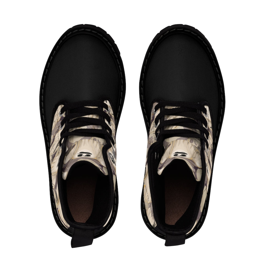 Ghostly Women's Canvas Boots