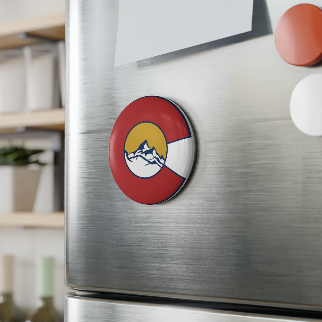 Colorado Magnet, Round (1 & 10 pcs)