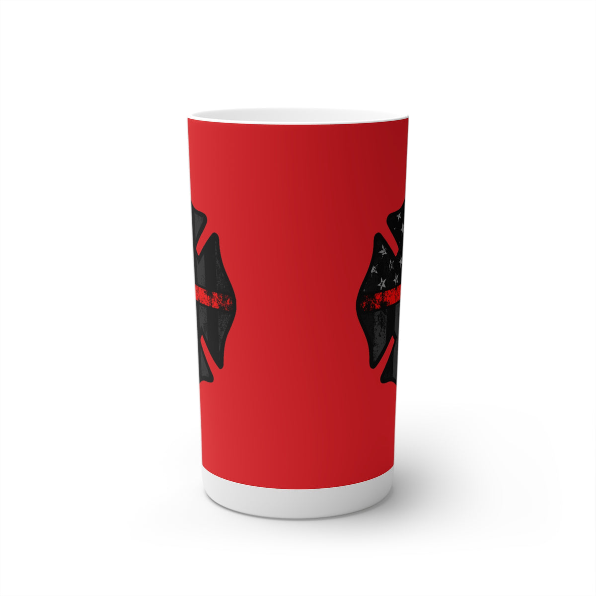 Thin Red Line - Conical Coffee Mug - 12oz