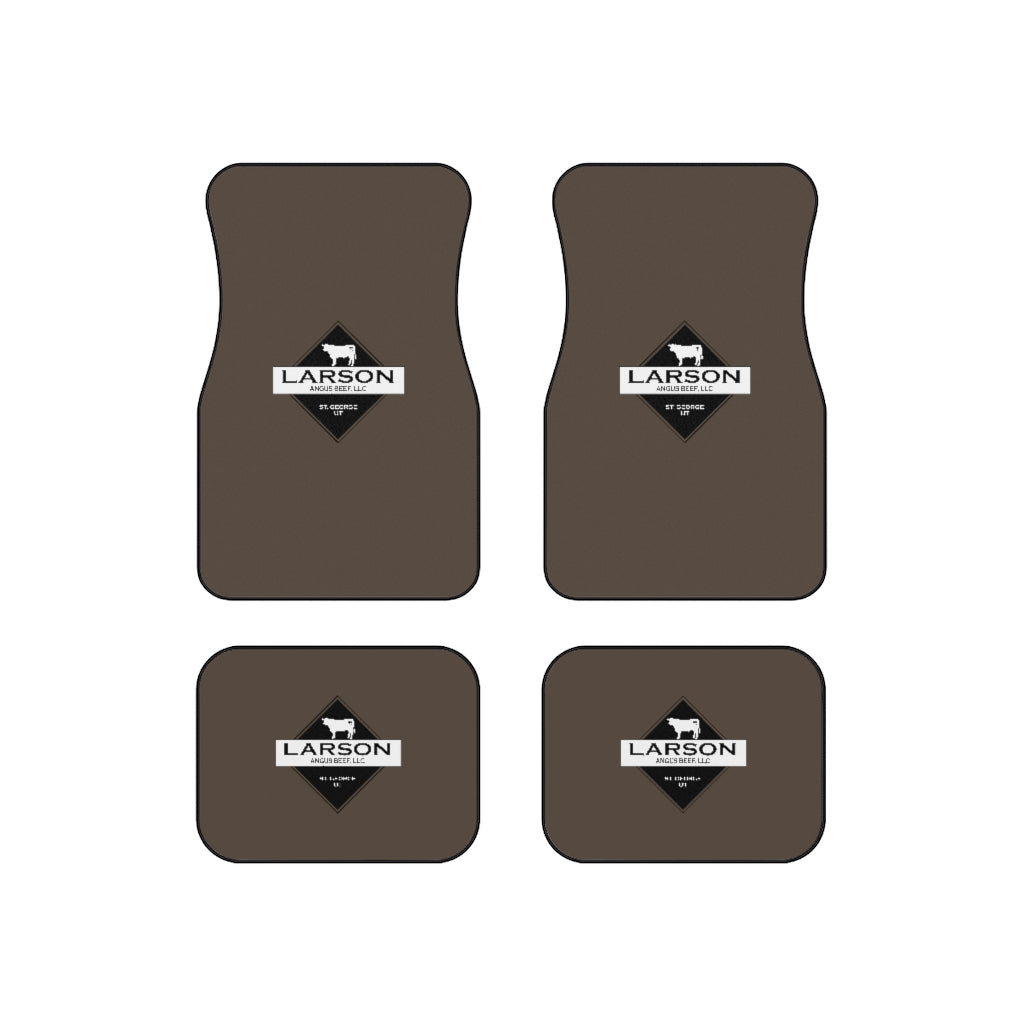 Larson Beef Logo: Car Mats (Set of 4)