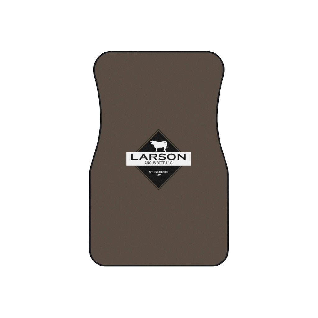 Larson Beef Logo: Car Mats (Set of 4)