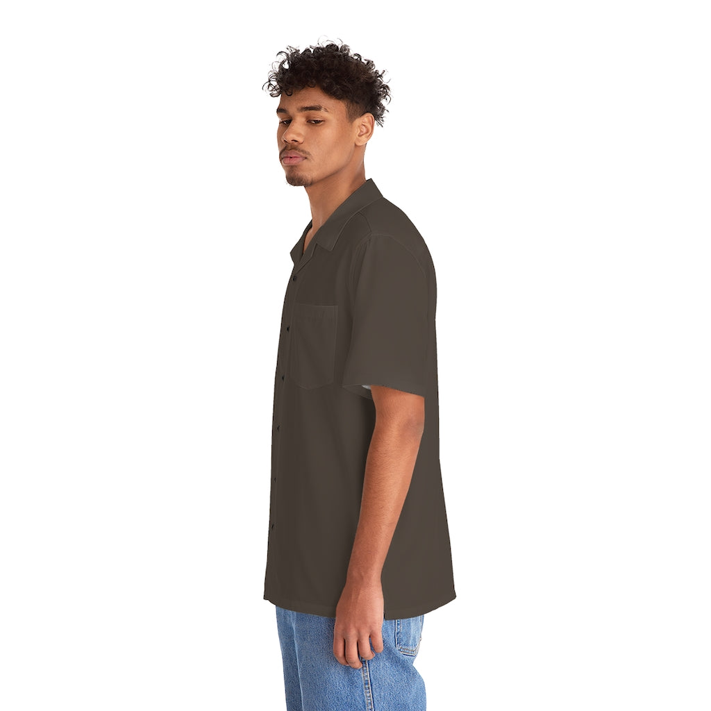 Larson Beef Men's Hawaiian Shirt (AOP)