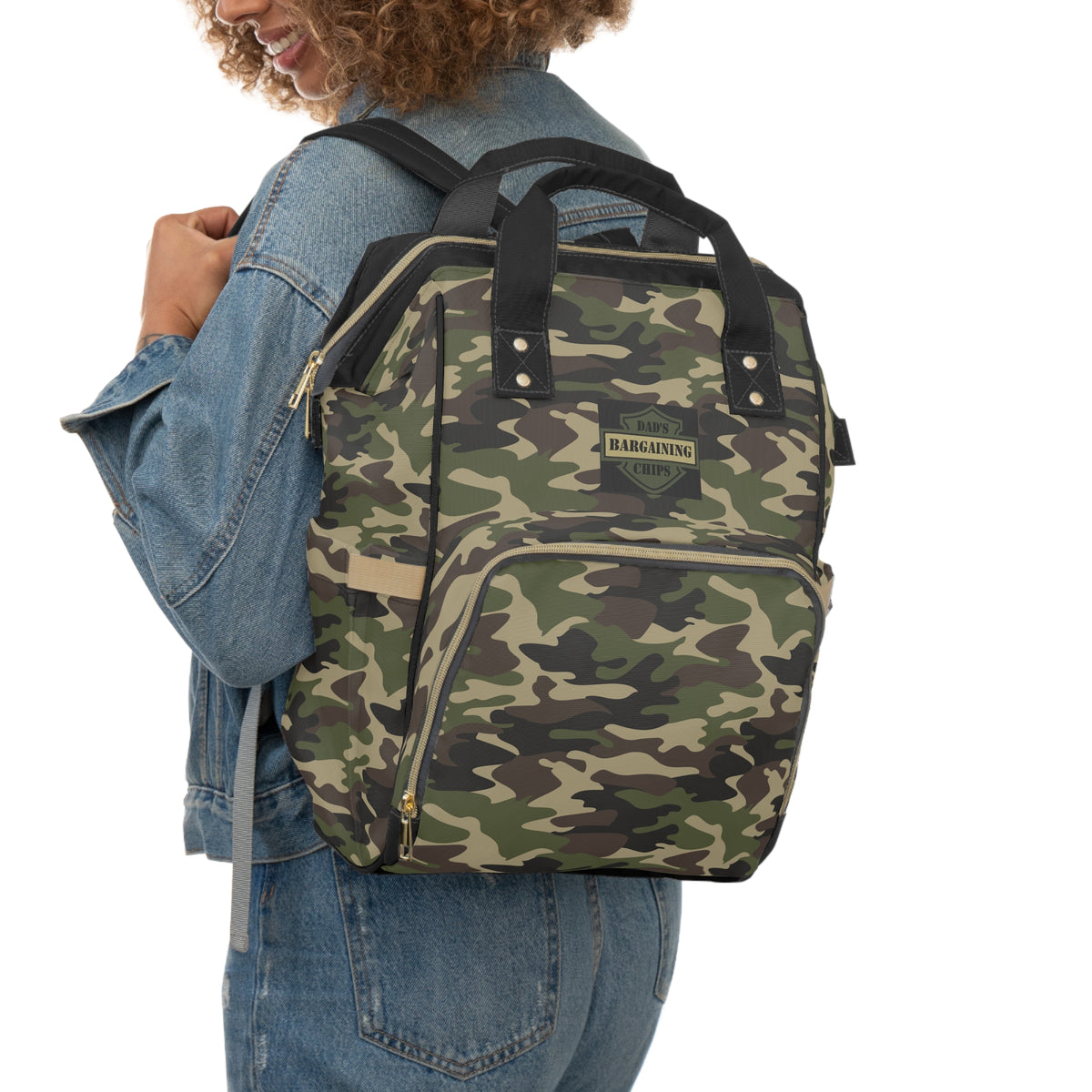 Dad's Bargaining Chips - Tactical Diaper Bag-pack