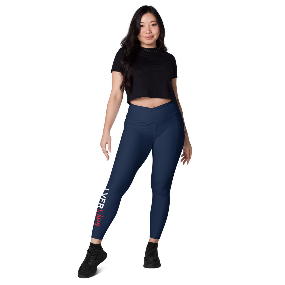 LVFR Wifey Crossover leggings with pockets