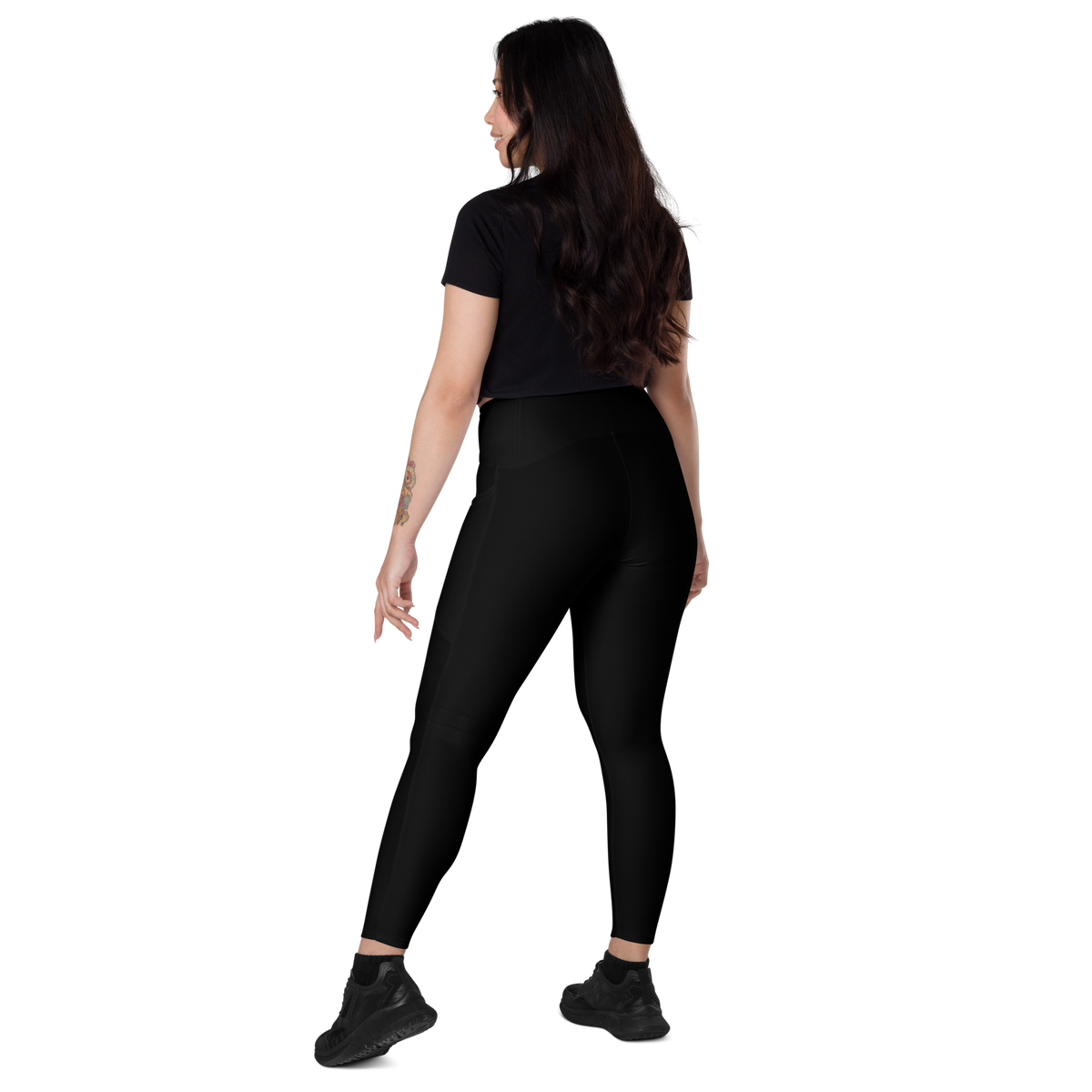 Darkest before Dawn Crossover leggings with pockets