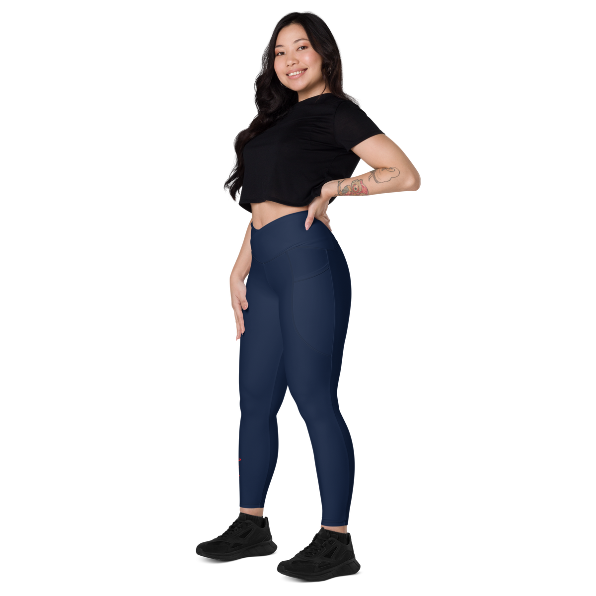 LVFR Wifey Crossover leggings with pockets