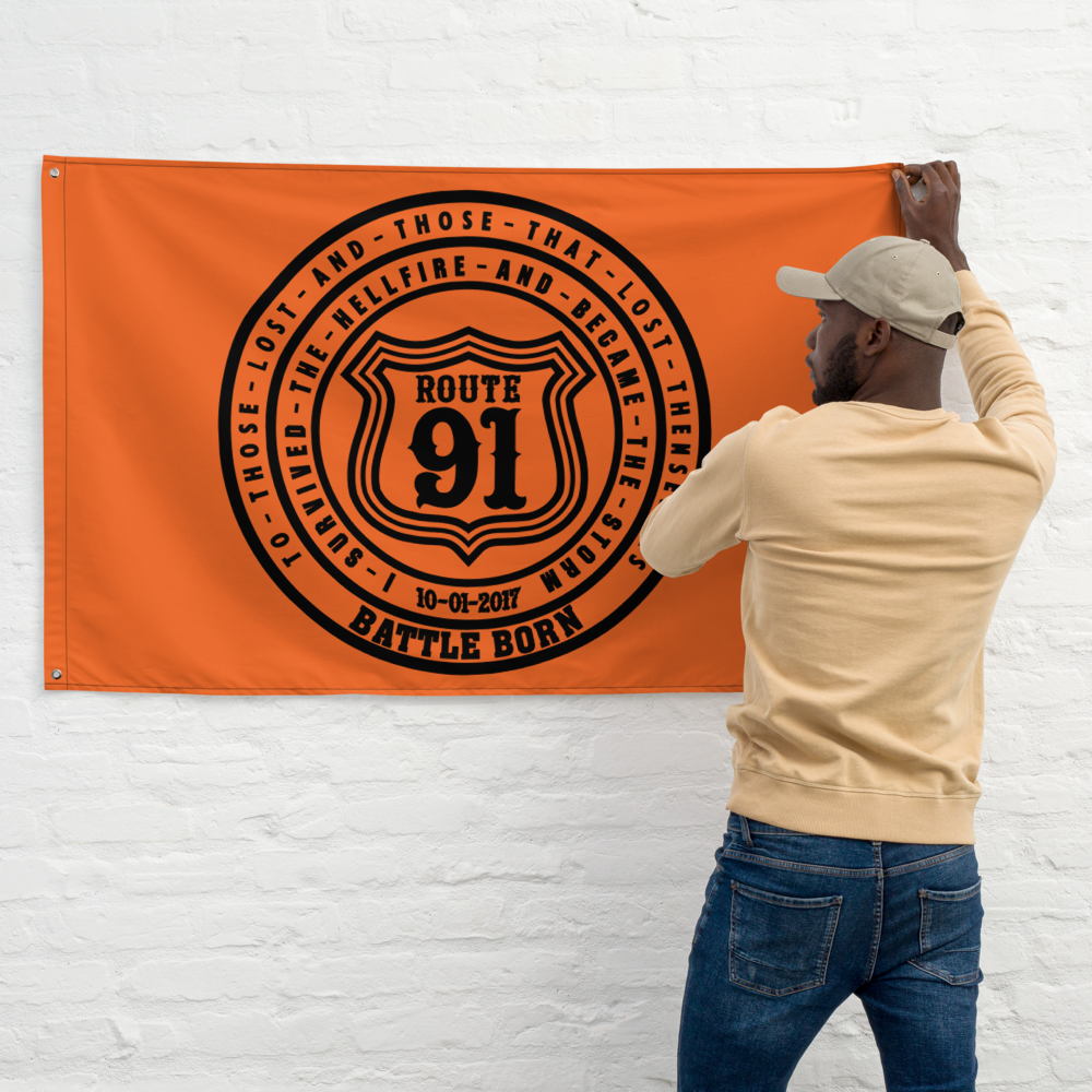 R91 Badge Flag