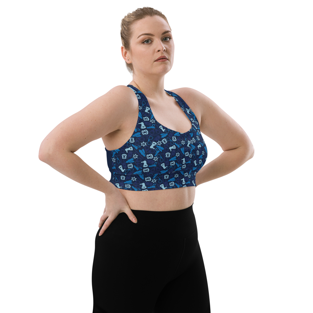 PD Mashup Longline sports bra