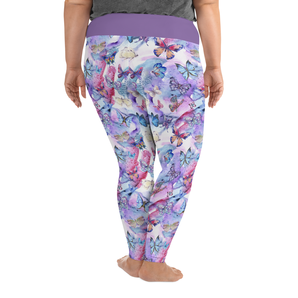 Butterflies Plus Size Leggings