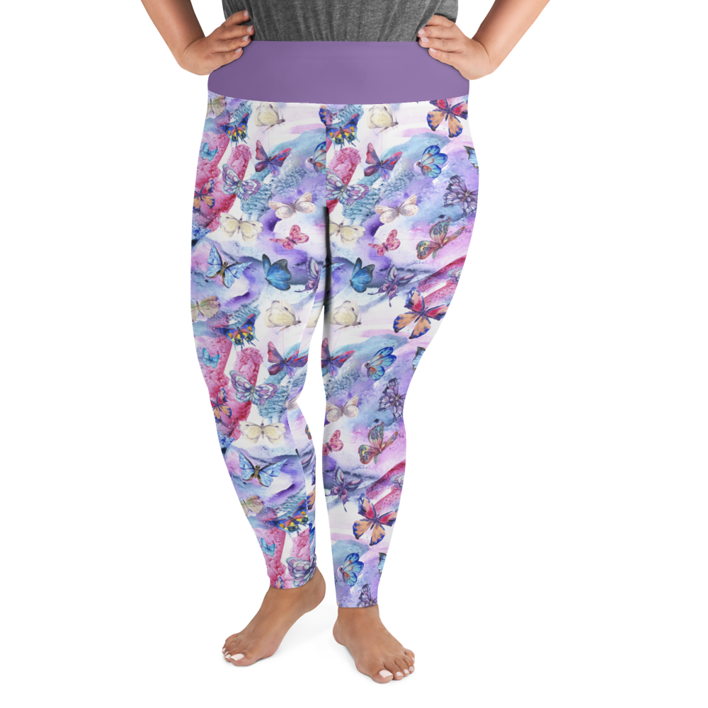 Butterflies Plus Size Leggings