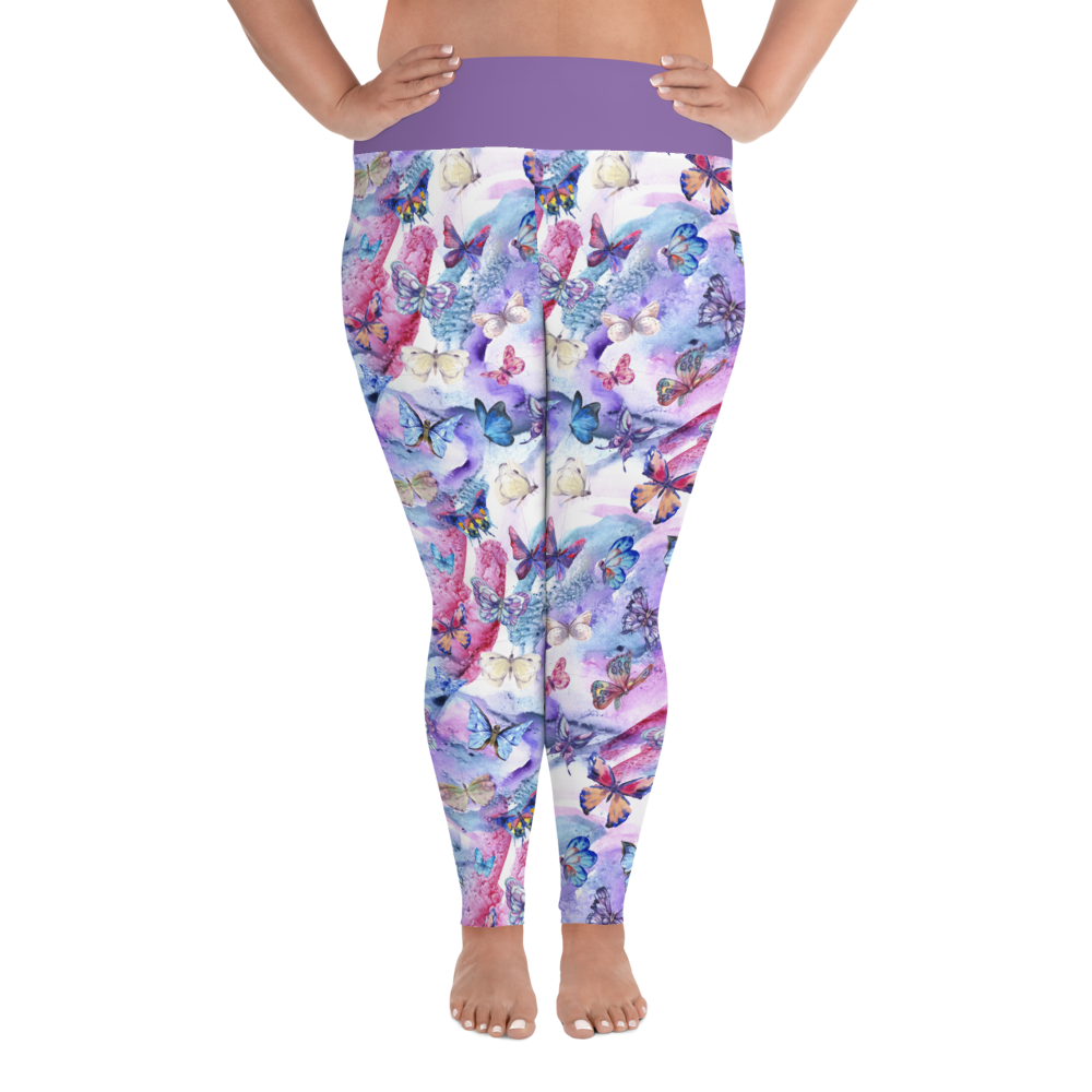 Butterflies Plus Size Leggings