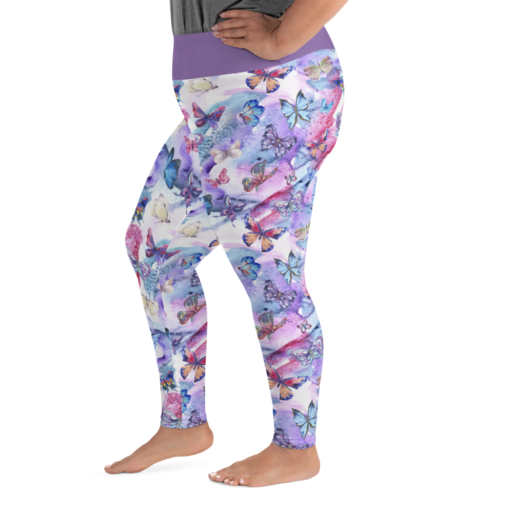 Butterflies Plus Size Leggings