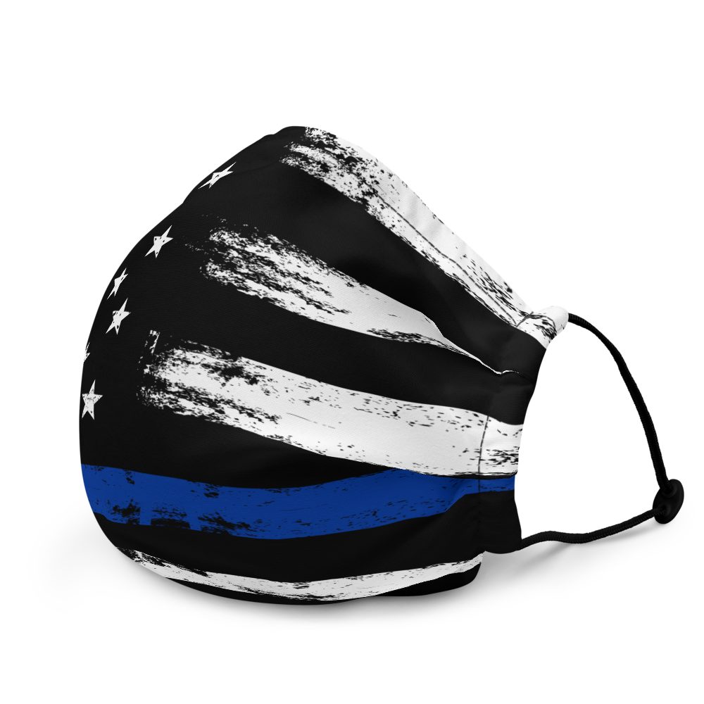 Thin Blue Line Premium face mask