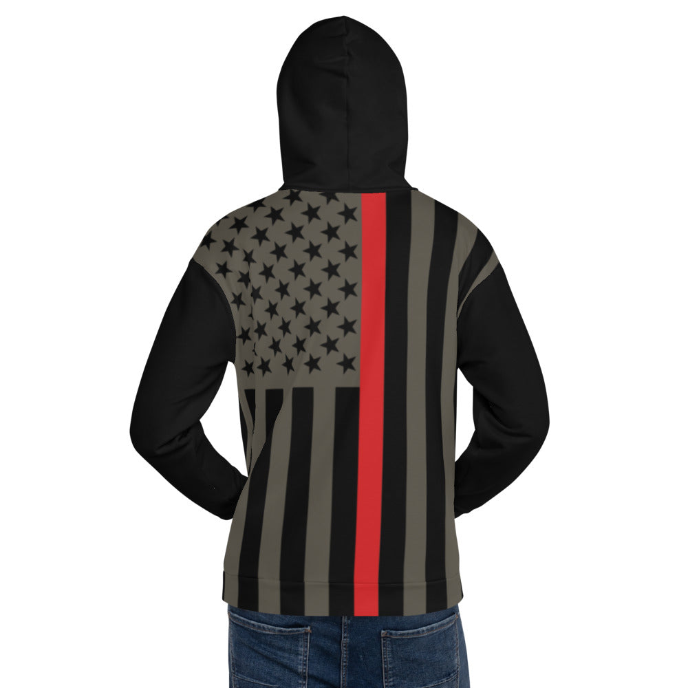 Thin Red Line Unisex Hoodie