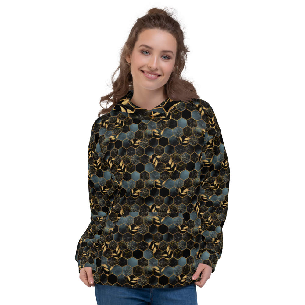 Not Bees and Honeycomb Unisex Hoodie
