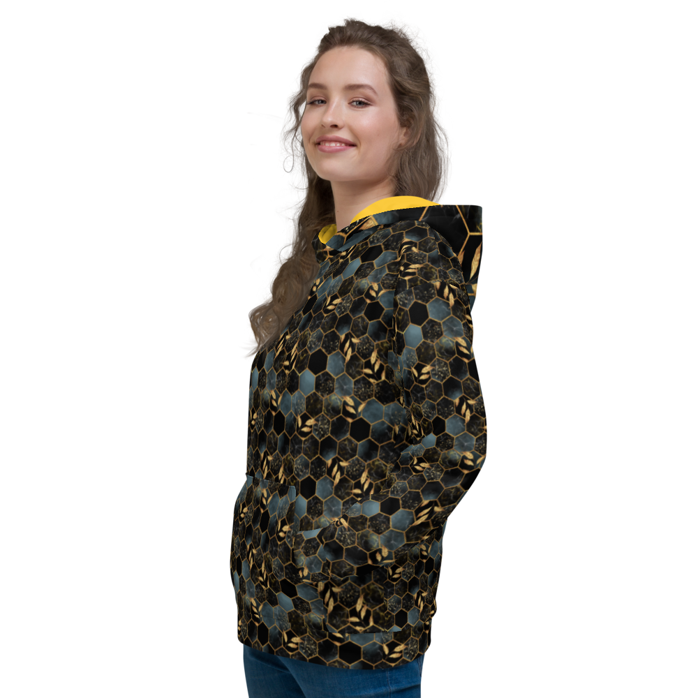 Not Bees and Honeycomb Unisex Hoodie