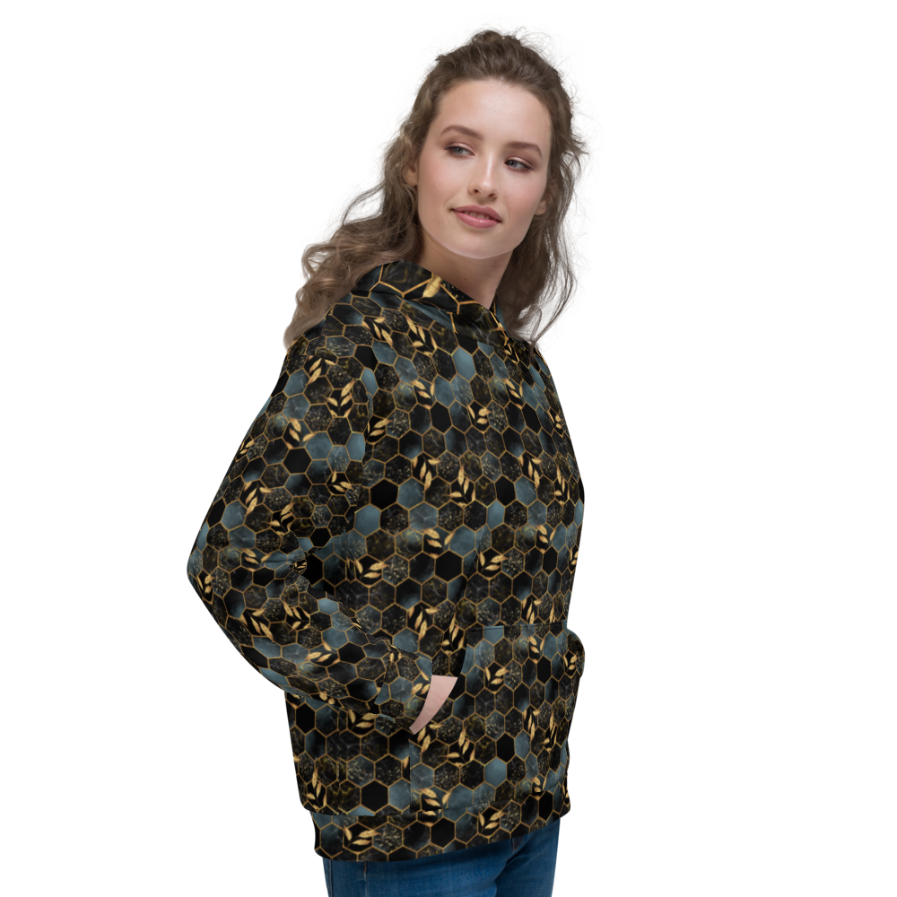 Not Bees and Honeycomb Unisex Hoodie