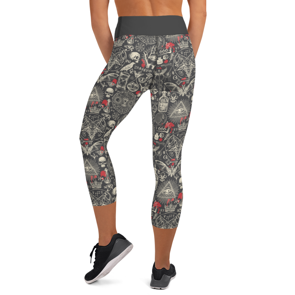 The Dark Arts - Yoga Capri Leggings