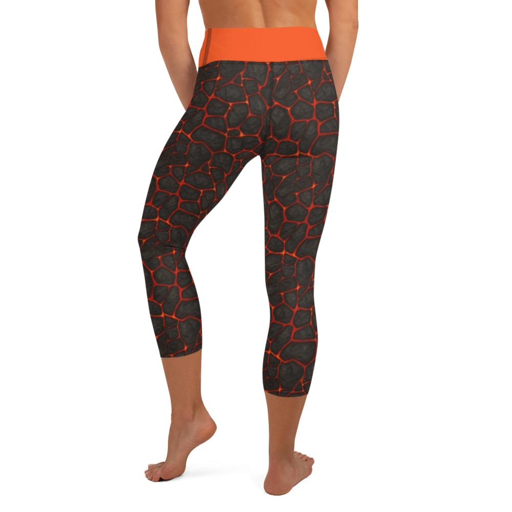 Lava Stone Yoga Capri Leggings