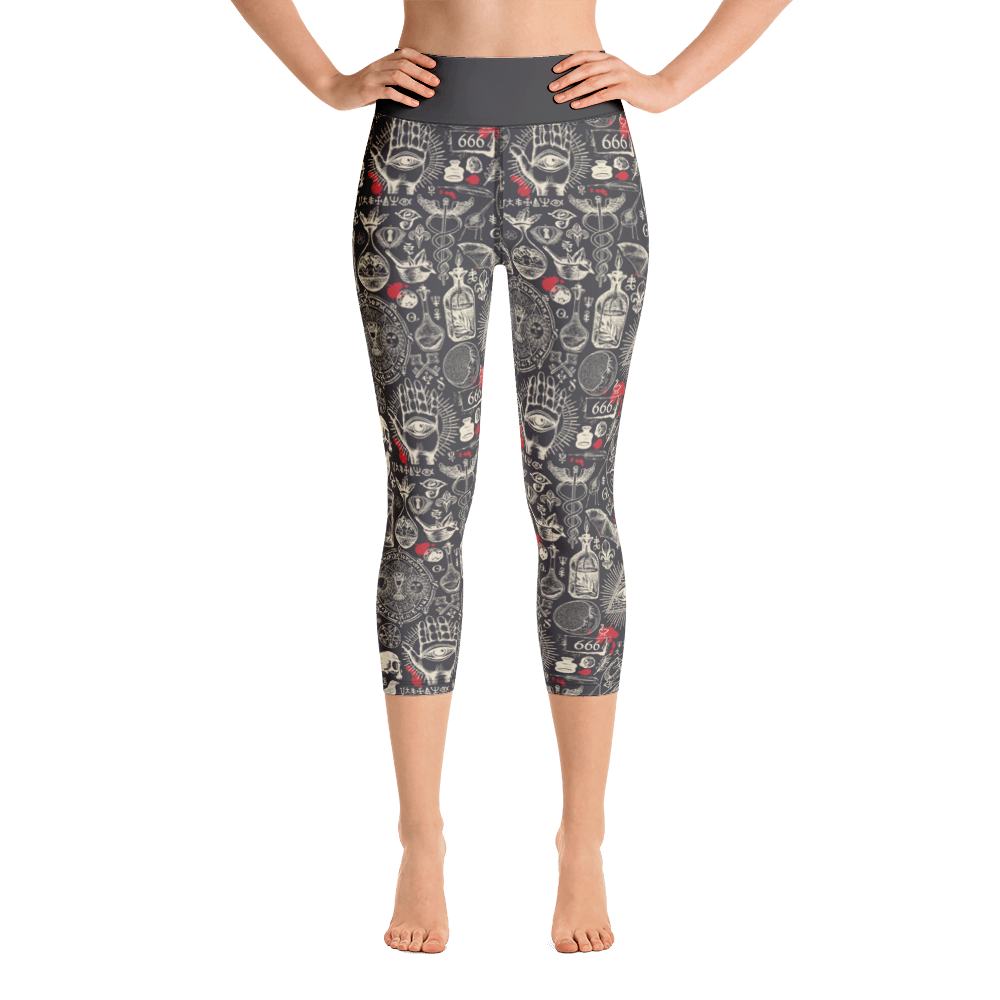 The Dark Arts - Yoga Capri Leggings