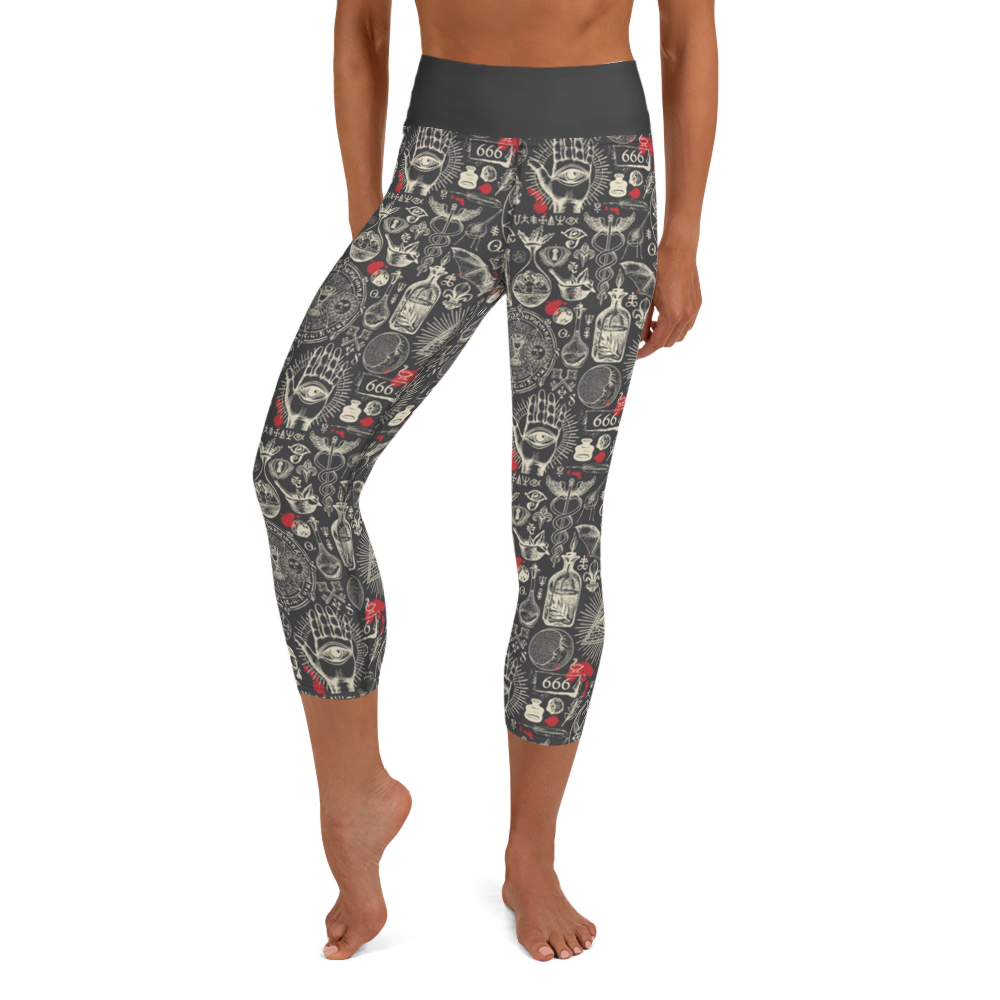 The Dark Arts - Yoga Capri Leggings