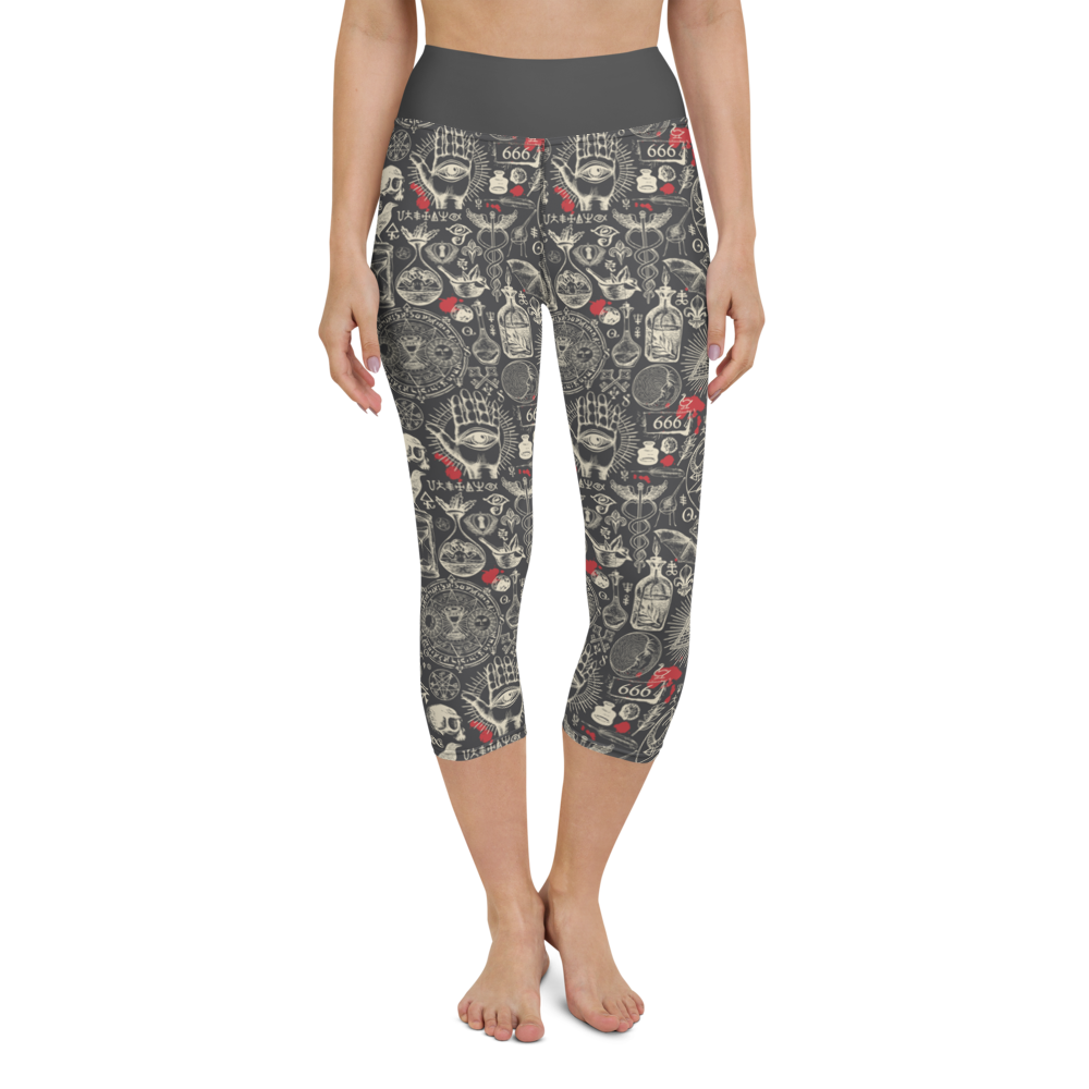 The Dark Arts - Yoga Capri Leggings