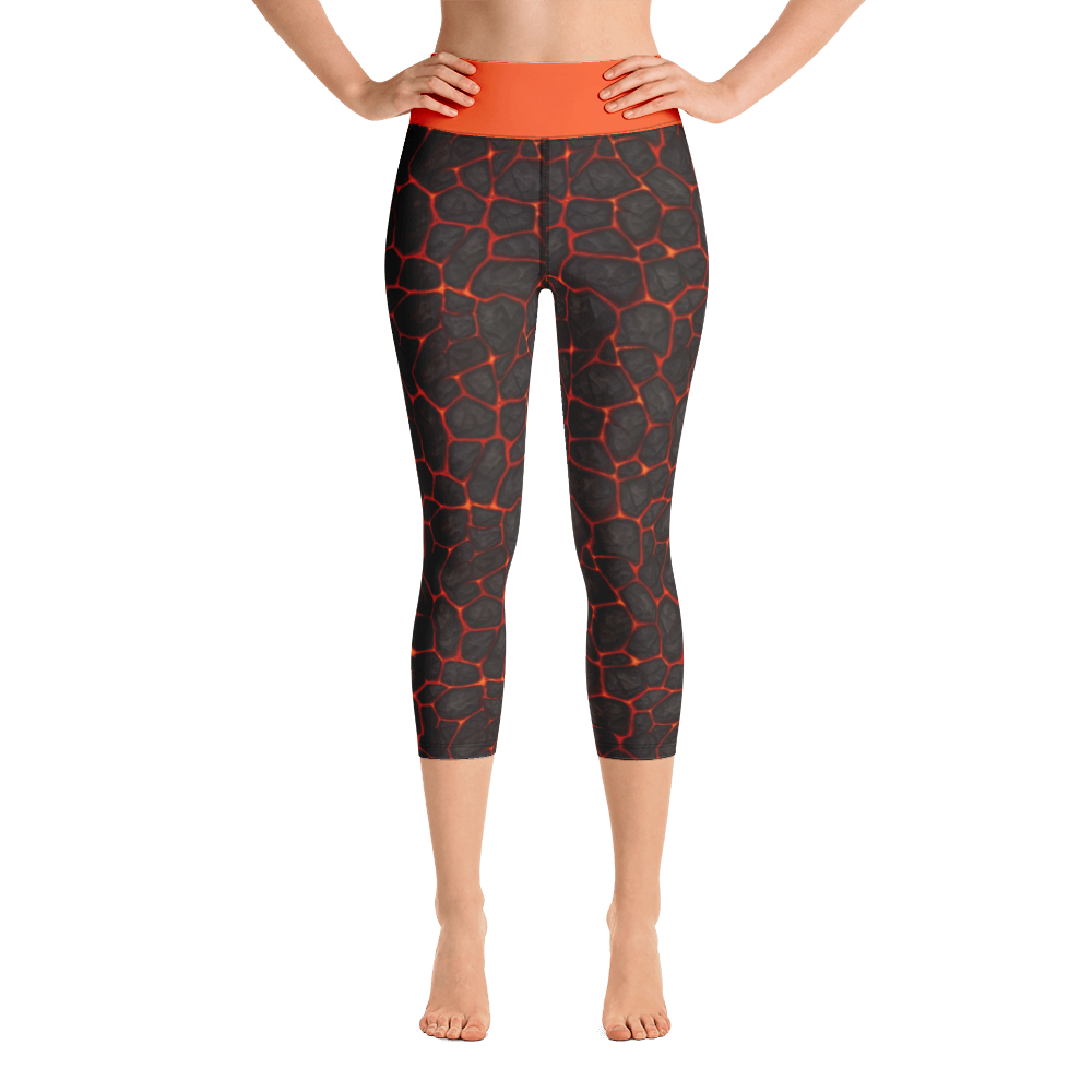 Lava Stone Yoga Capri Leggings