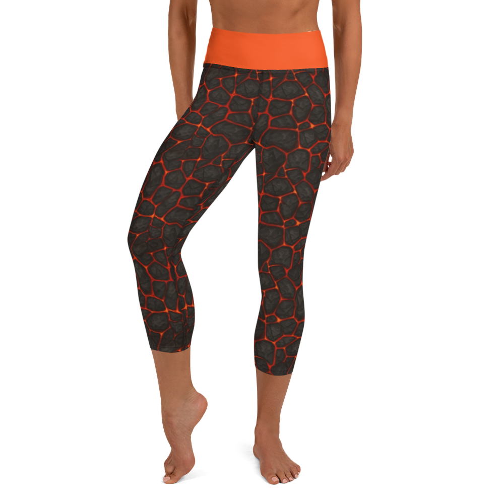 Lava Stone Yoga Capri Leggings