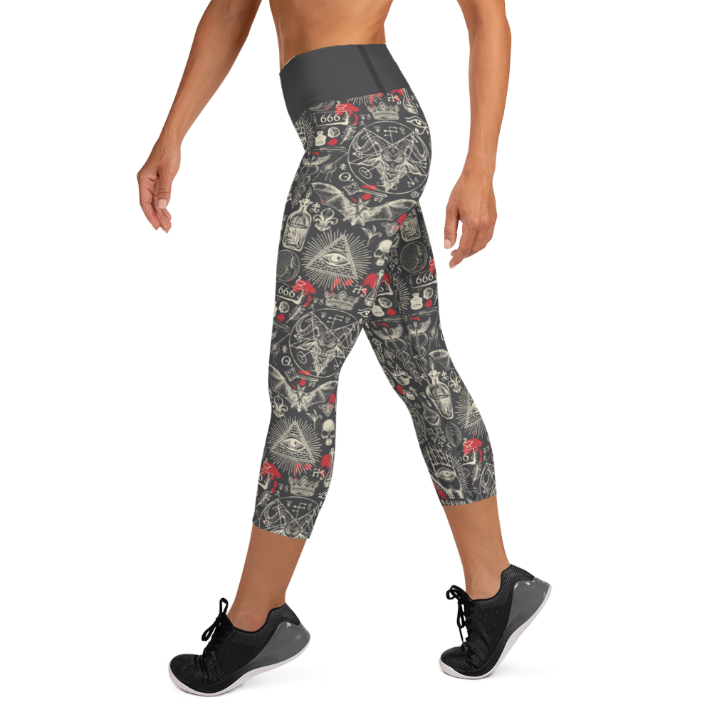 The Dark Arts - Yoga Capri Leggings