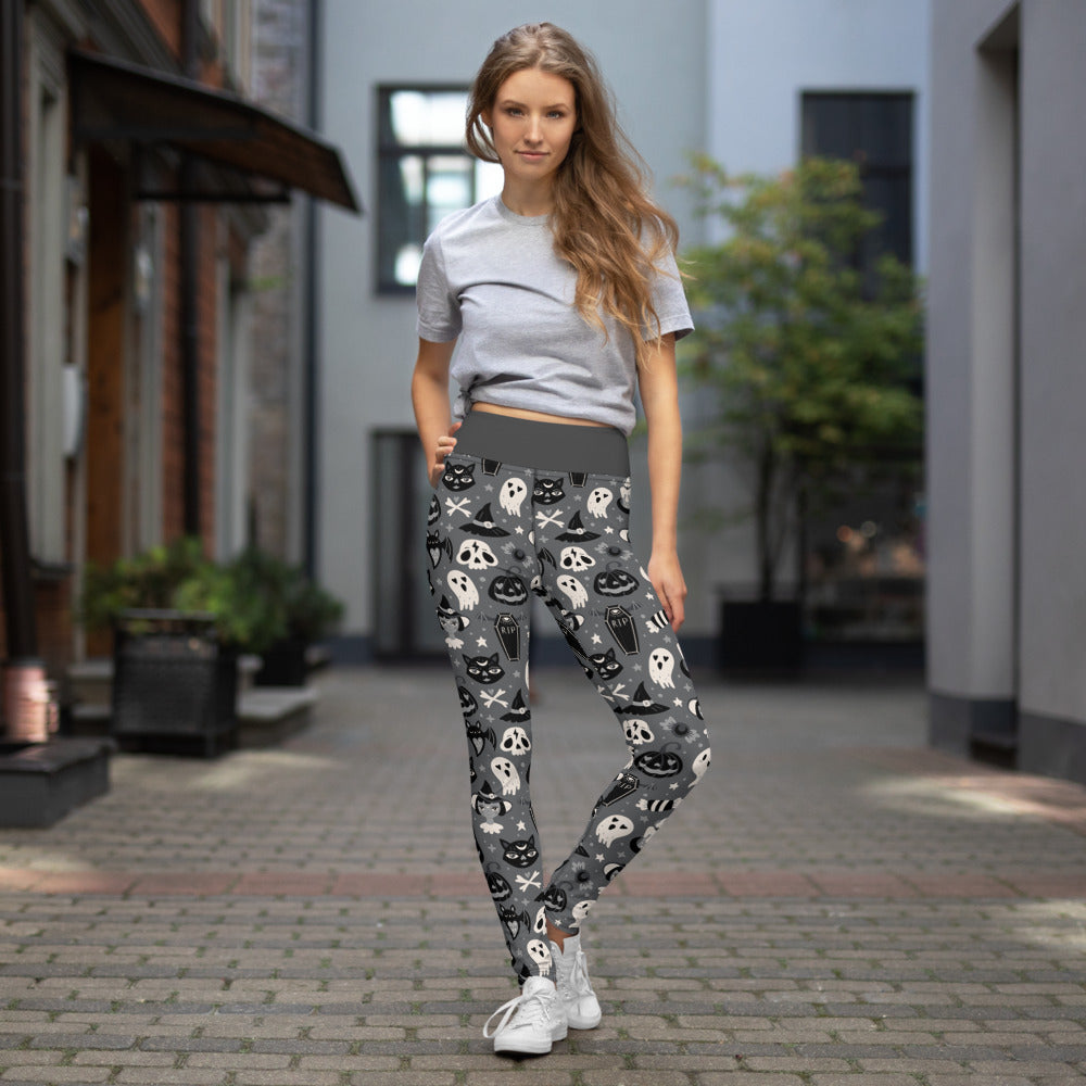 Whimsical Dark Arts Yoga Leggings