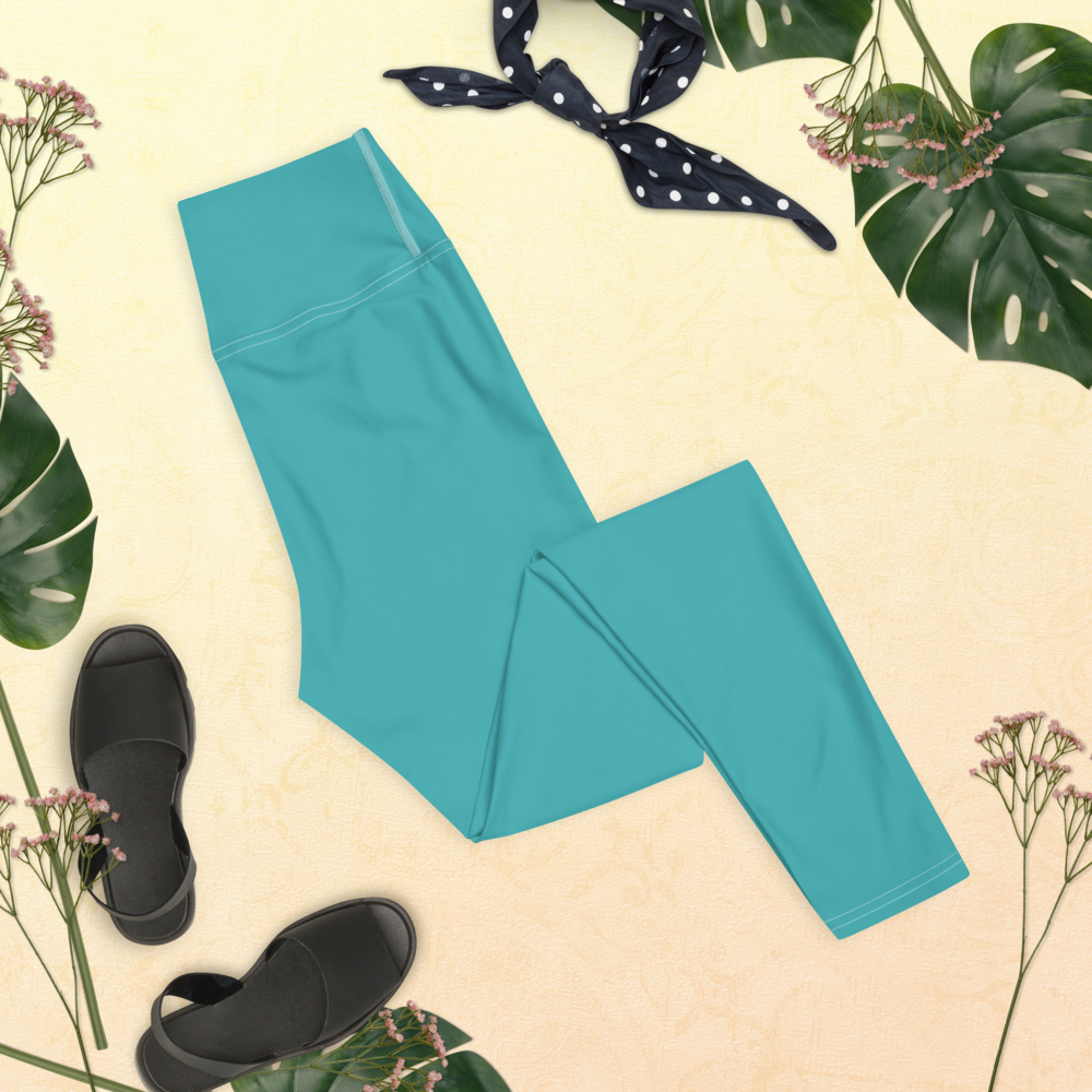 Teal Yoga Leggings
