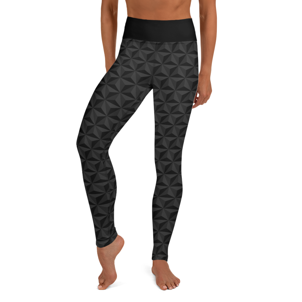 Black Pyramid Yoga Leggings