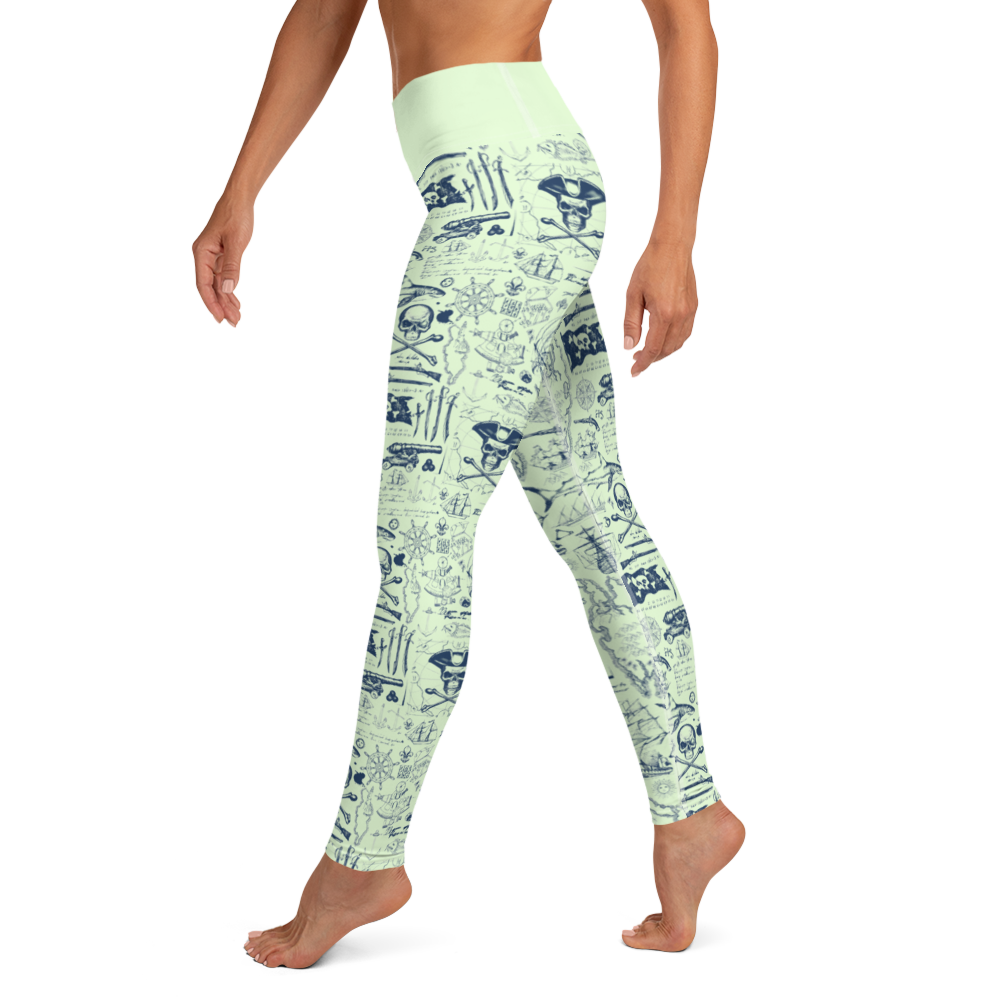 Pirate Mashup Yoga Leggings