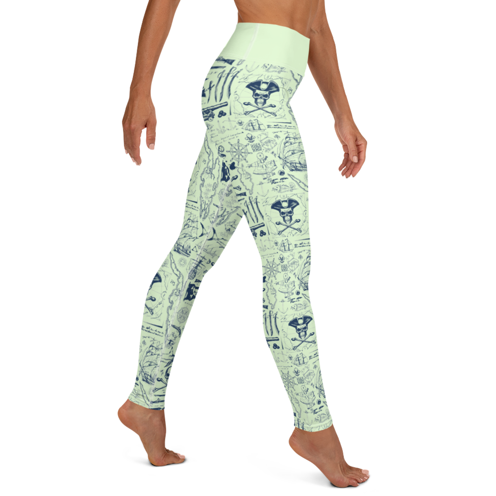 Pirate Mashup Yoga Leggings