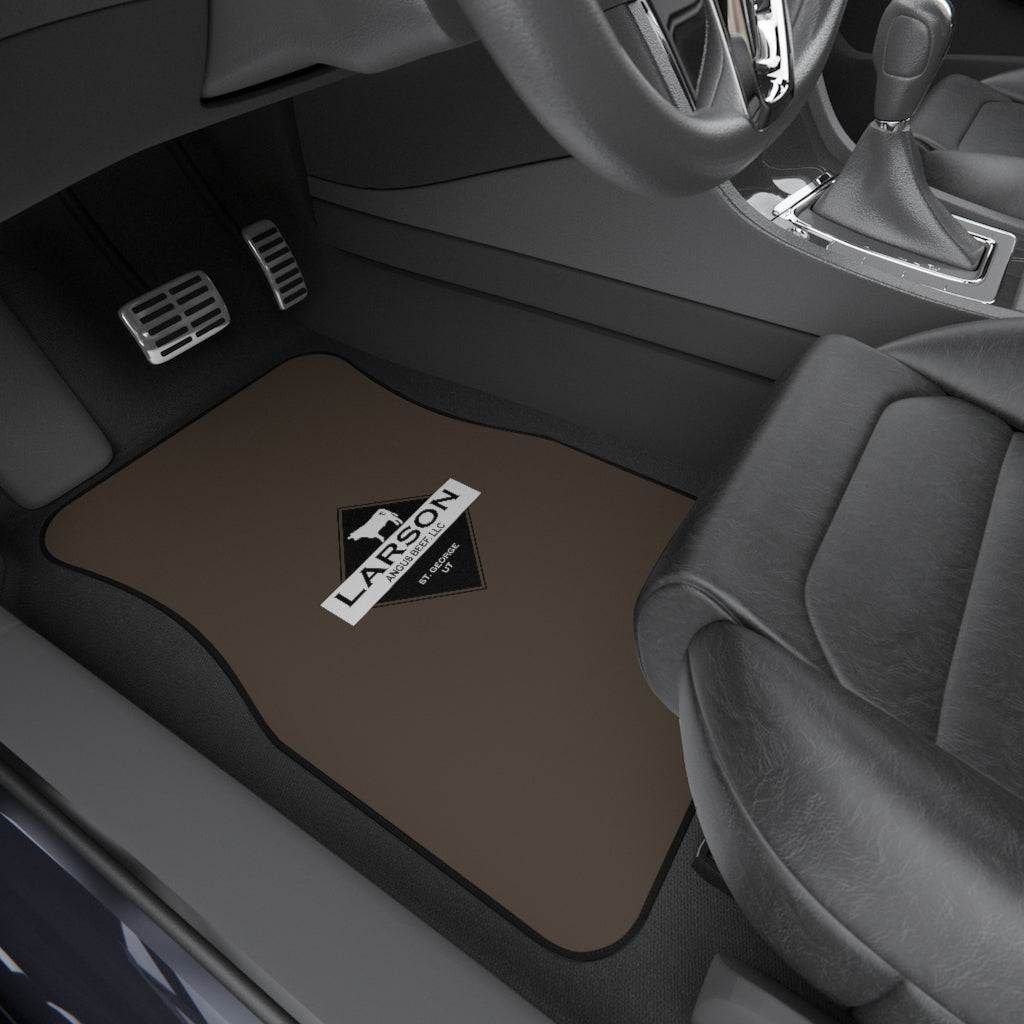 Larson Beef Logo: Car Mats (Set of 4)