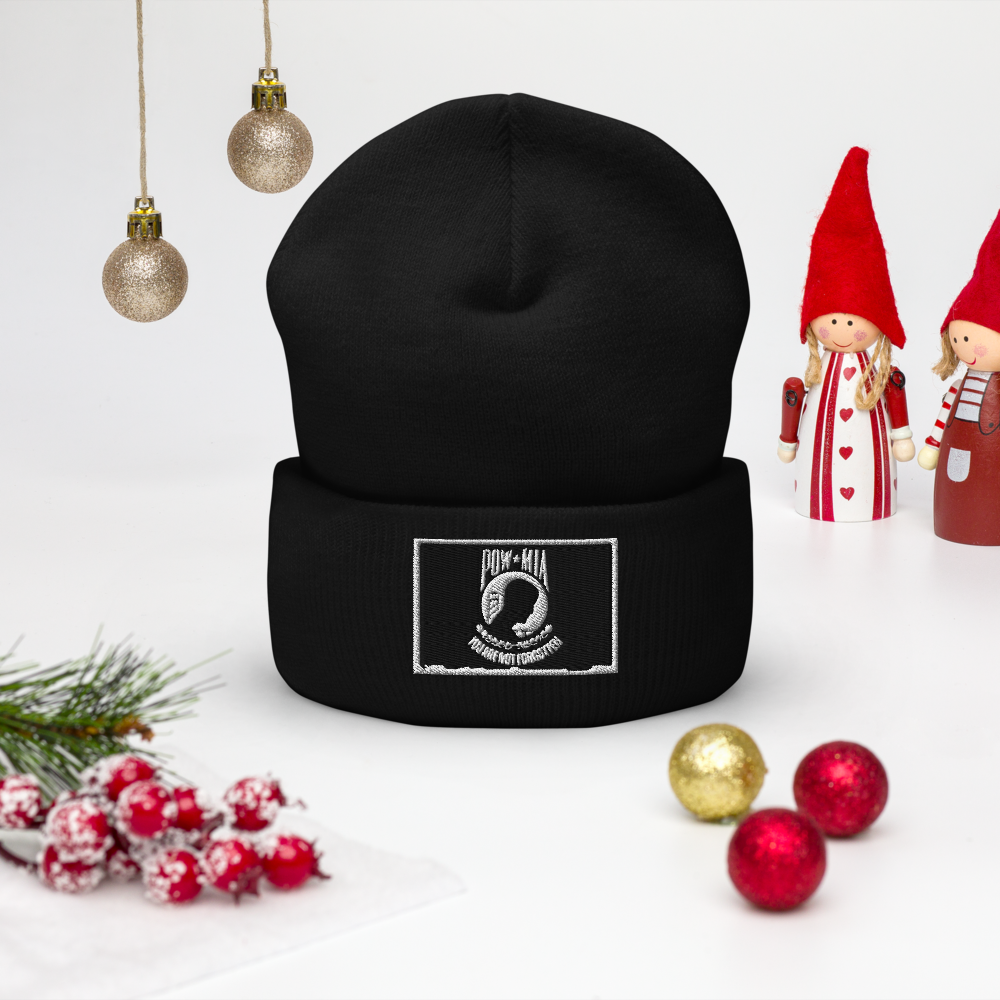 POW/MIA Cuffed Beanie